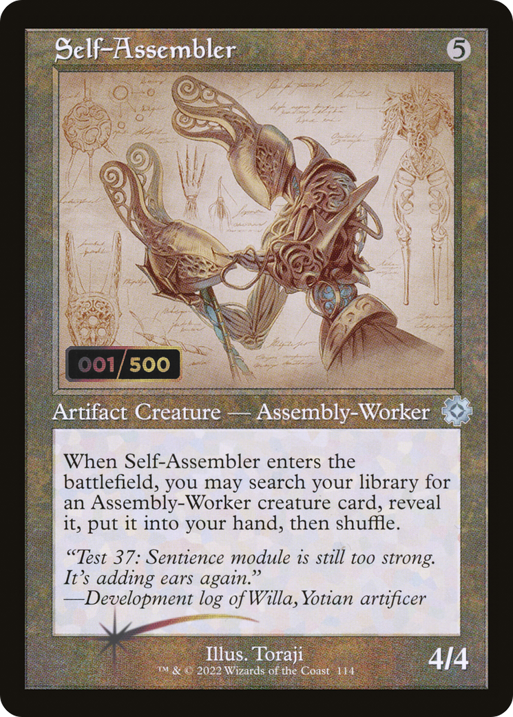 Self-Assembler (Retro Schematic) (Serialized) [The Brothers' War Retro Artifacts]-1