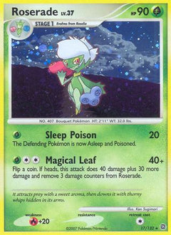Roserade (17/132) [Diamond & Pearl: Secret Wonders]-1