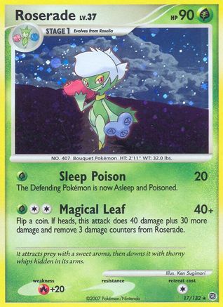 Roserade (17/132) [Diamond & Pearl: Secret Wonders]-1