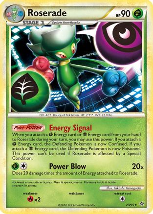 Roserade (23/95) [HeartGold & SoulSilver: Unleashed]-1