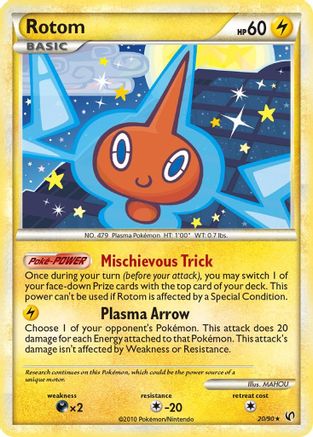 Rotom (20/90) [HeartGold & SoulSilver: Undaunted]-1