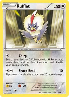 Rufflet (111/124) [Black & White: Dragons Exalted]-1