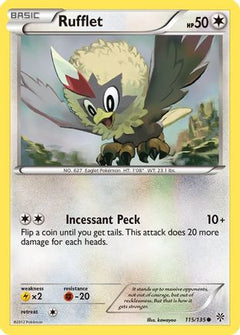 Rufflet (115/135) [Black & White: Plasma Storm]-1