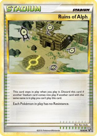 Ruins of Alph (76/90) [HeartGold & SoulSilver: Undaunted]-1