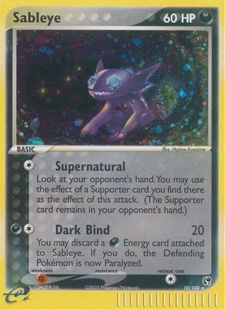 Sableye (10/100) [EX: Sandstorm]-1