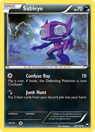 Sableye (62/108) [Black & White: Dark Explorers]-1