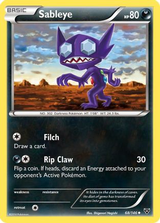Sableye (68/146) [XY: Base Set]-1
