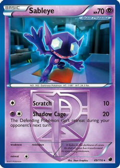 Sableye (49/116) [Black & White: Plasma Freeze]-1