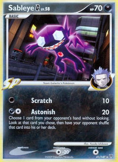 Sableye G (41/147) [Platinum: Supreme Victors]-1