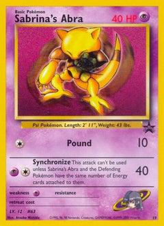 Sabrina's Abra (19) [Wizards of the Coast: Black Star Promos]-1