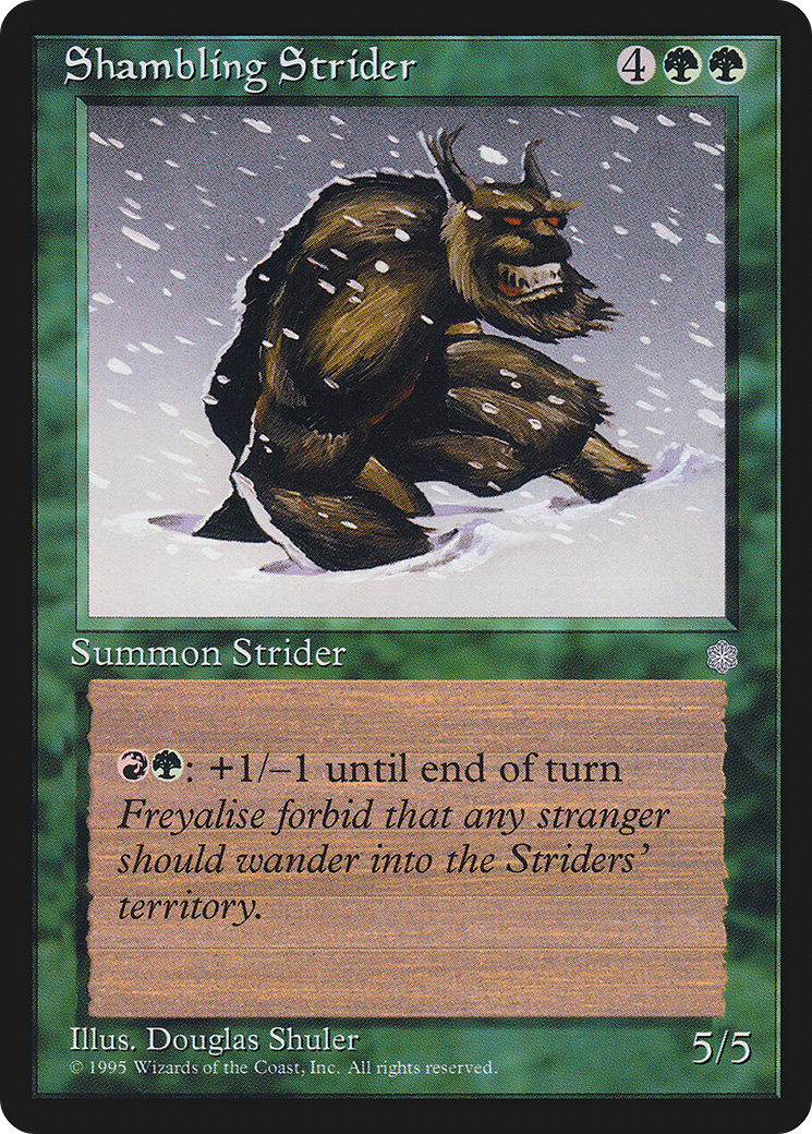 Shambling Strider [Ice Age]-1