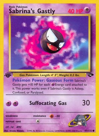Sabrina's Gastly (97/132) [Gym Challenge Unlimited]-1
