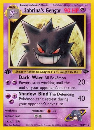 Sabrina's Gengar (29/132) [Gym Challenge Unlimited]-1