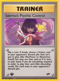 Sabrina's Psychic Control (121/132) [Gym Challenge Unlimited]-1