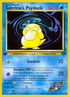 Sabrina's Psyduck (99/132) [Gym Challenge Unlimited]-1