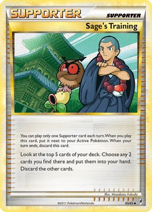 Sage's Training (85/95) [HeartGold & SoulSilver: Call of Legends]-1