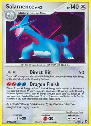Salamence (18/132) [Diamond & Pearl: Secret Wonders]-1