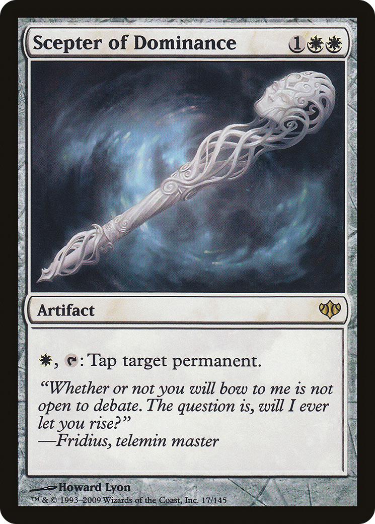 Scepter of Dominance [Conflux]-1