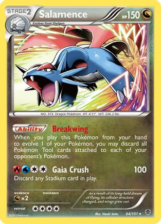 Salamence (64/101) [Black & White: Plasma Blast]-1