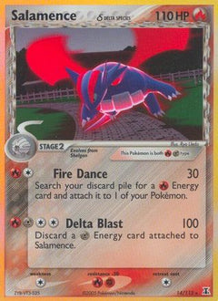 Salamence (14/113) (Delta Species) (Stamped) [EX: Delta Species]-1