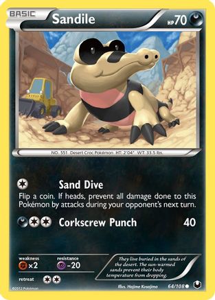 Sandile (64/108) [Black & White: Dark Explorers]-1