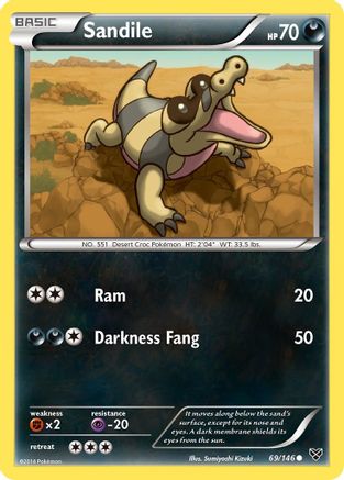 Sandile (69/146) [XY: Base Set]-1