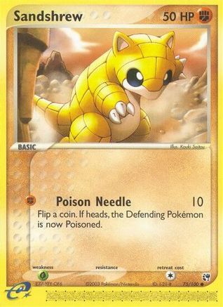 Sandshrew (75/100) [EX: Sandstorm]-1