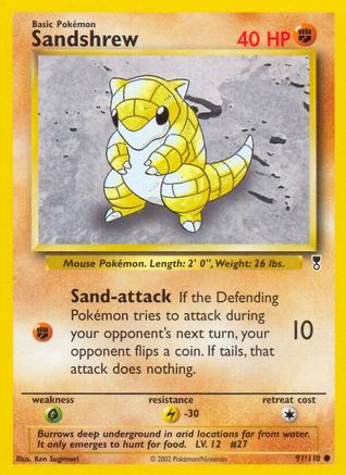 Sandshrew (91/110) [Legendary Collection]-1