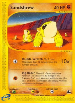 Sandshrew (92/144) [Skyridge]-1