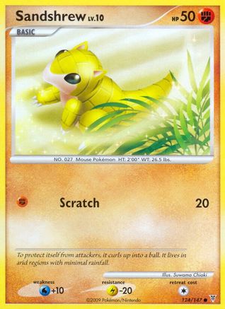 Sandshrew (124/147) [Platinum: Supreme Victors]-1