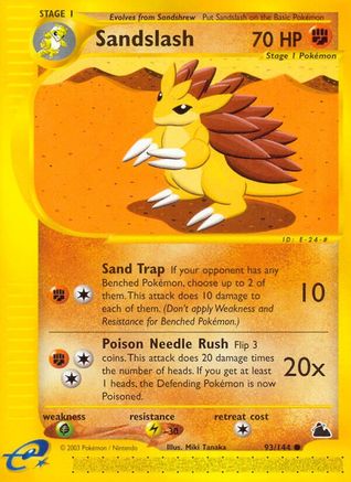 Sandslash (93/144) [Skyridge]-1