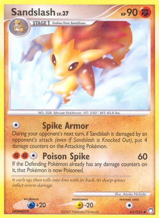 Sandslash (61/123) [Diamond & Pearl: Mysterious Treasures]-1