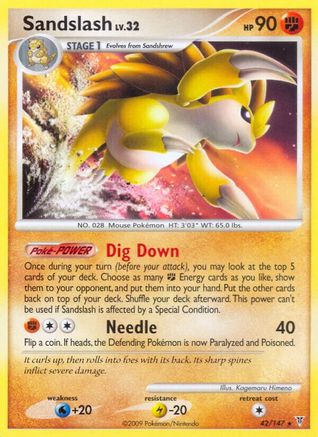 Sandslash (42/147) [Platinum: Supreme Victors]-1