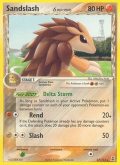 Sandslash (27/113) (Delta Species) [EX: Delta Species]-1
