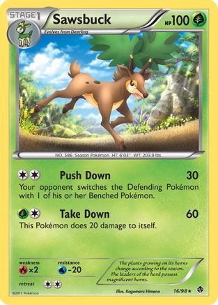 Sawsbuck (16/98) [Black & White: Emerging Powers]-1