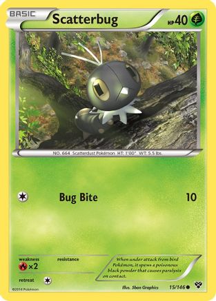 Scatterbug (15/146) [XY: Base Set]-1