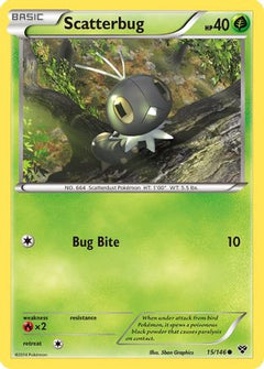 Scatterbug (15/146) [XY: Base Set]-1