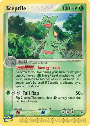 Sceptile (20/109) [EX: Ruby & Sapphire]-1