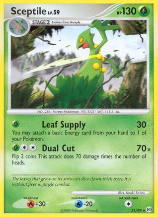 Sceptile (31/99) [Platinum: Arceus]-1