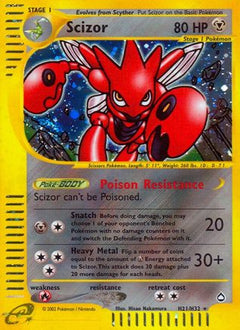 Scizor (H21/H32) [Aquapolis]-1