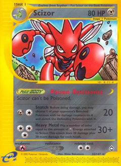 Scizor (32/147) [Aquapolis]-1