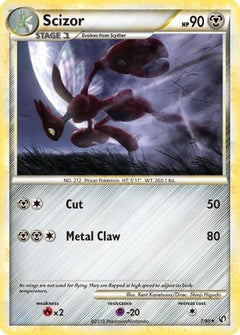Scizor (7/90) [HeartGold & SoulSilver: Undaunted]-1