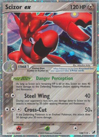 Scizor ex (108/115) [EX: Unseen Forces]-1