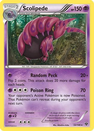 Scolipede (53/146) [XY: Base Set]-1
