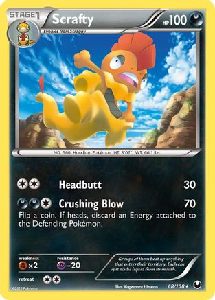 Scrafty (68/108) [Black & White: Dark Explorers]-1