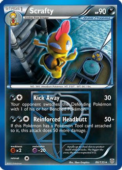 Scrafty (86/135) [Black & White: Plasma Storm]-1