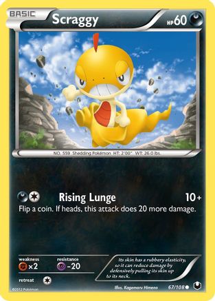 Scraggy (67/108) [Black & White: Dark Explorers]-1
