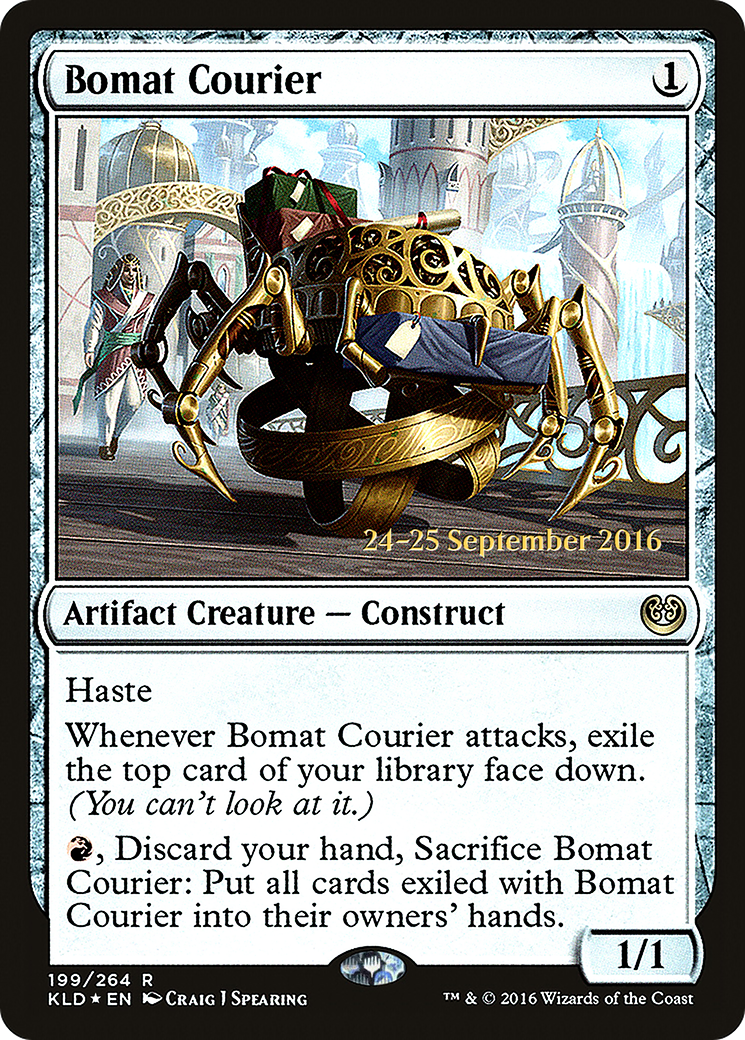 Bomat Courier [Kaladesh Prerelease Promos]-1