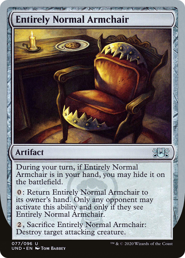 Entirely Normal Armchair [Unsanctioned]-1