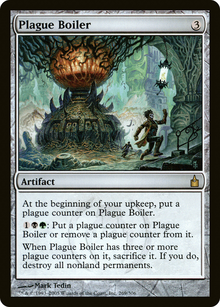 Plague Boiler [Ravnica: City of Guilds]-1